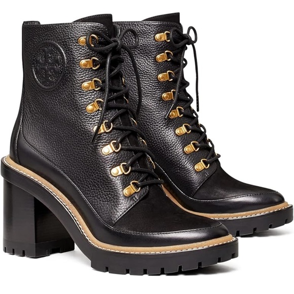Tory Burch Shoes - Tory Burch Miller 95mm Lug Sole Bootie Size 6 In Perfect Black New